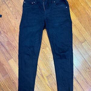 Nudie Jeans Dry Cold Black Jeans Skinny